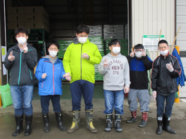 農福連携　皆さん　集合写真